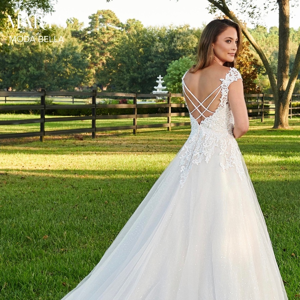 Mary’s Bridal NWT MB 2096 white size 10